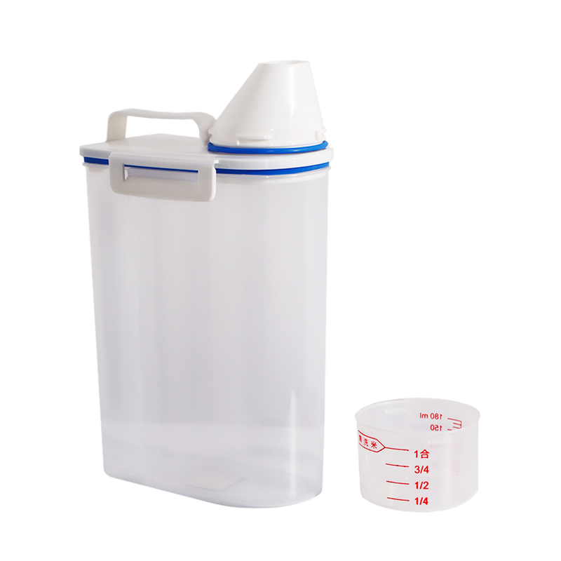 Envase para granos C/taza medidora