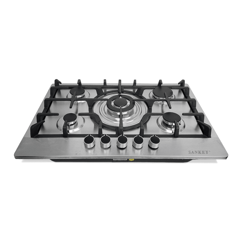 Tope a Gas 30" Sankey Acero Inox.