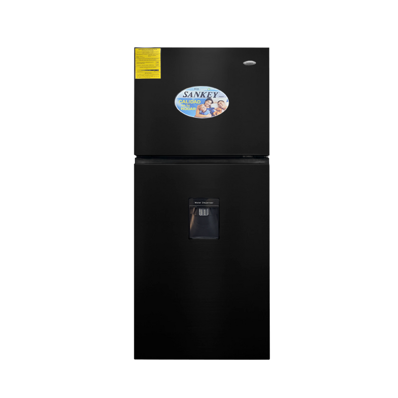 Nevera 2P Sankey Negra 206L C/Dispensador