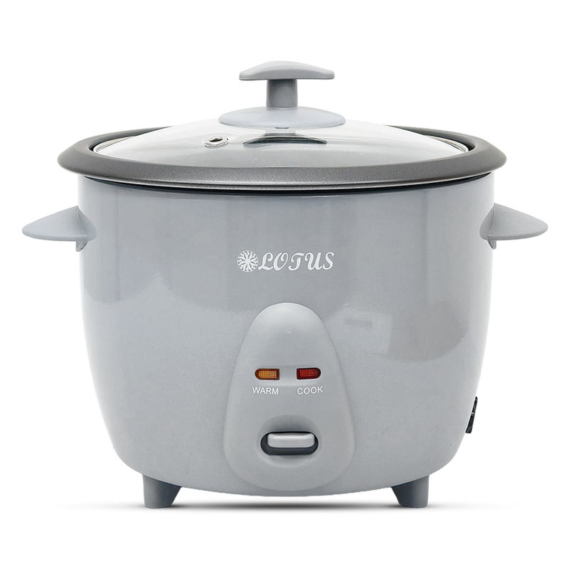 Olla arrocera 1.5L Lotus Gris