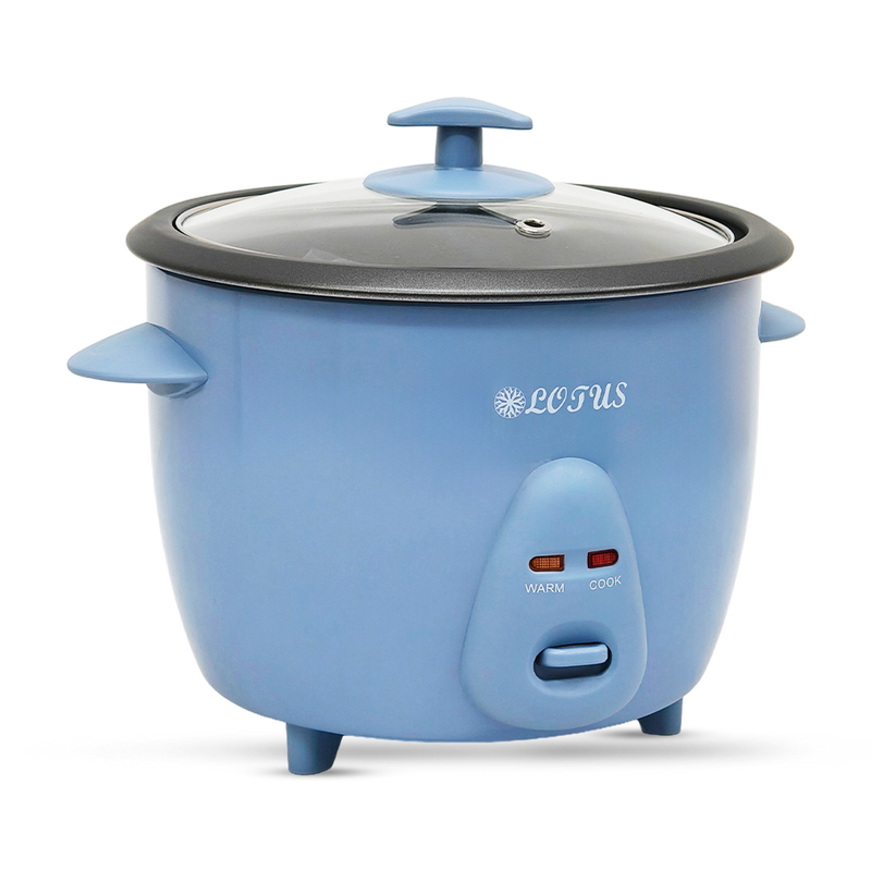 Olla arrocera 1.5L Lotus Azul