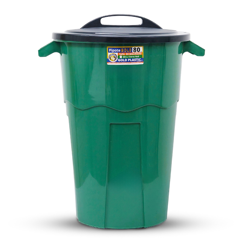 Pipote 80L Gold Plastic