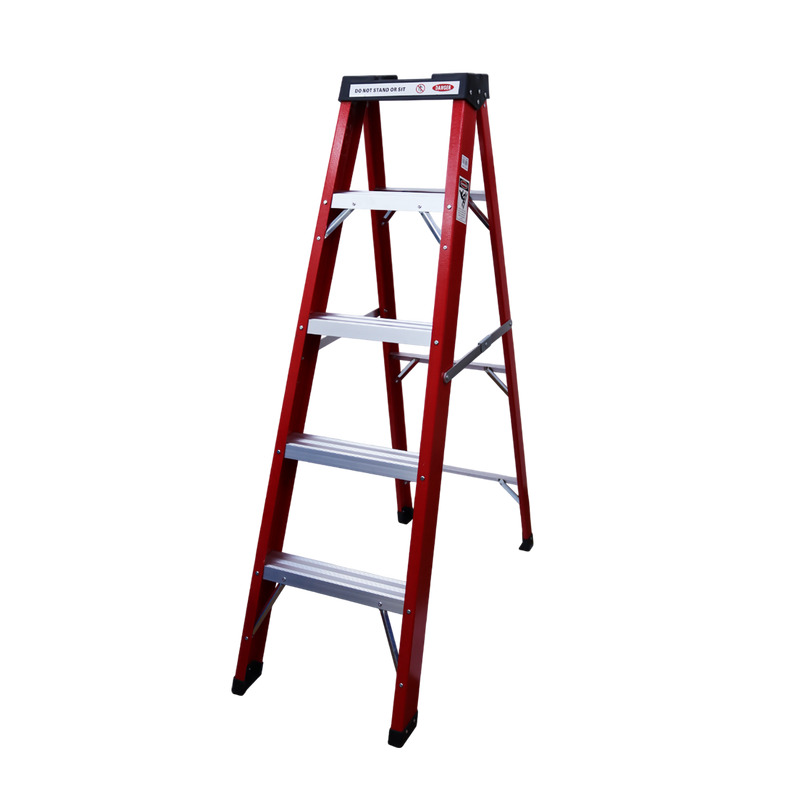 Escalera 4 peldaños de aluminio