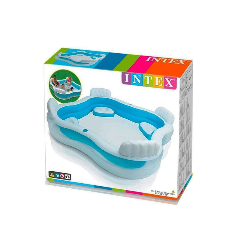 Piscina Intex 2.29m x 2.29m x 66cm
