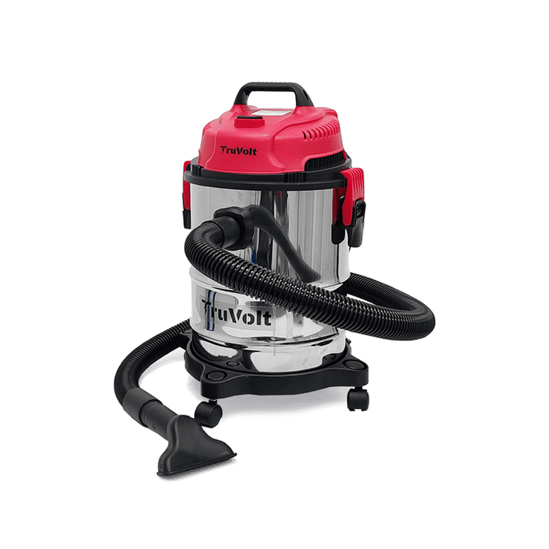Aspiradora Acero Inoxidable Húmedo/Seco 15l Truvolt