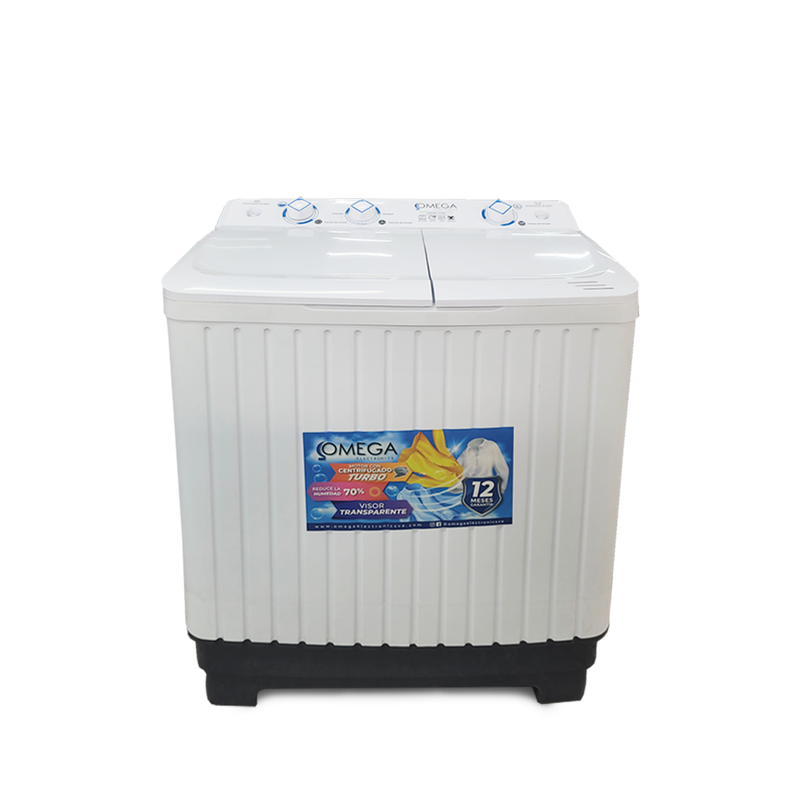 Lavadora 7Kg Omega Semi Automática