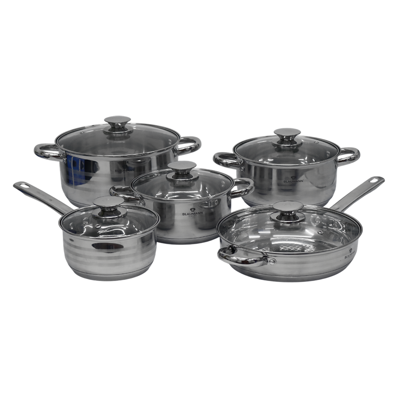 Olla 10PZ Blaumann Gourmet acero T/V