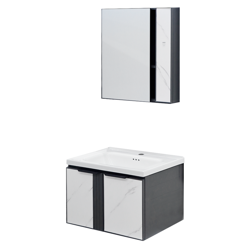 Mueble de baño (espejo y lavamanos)