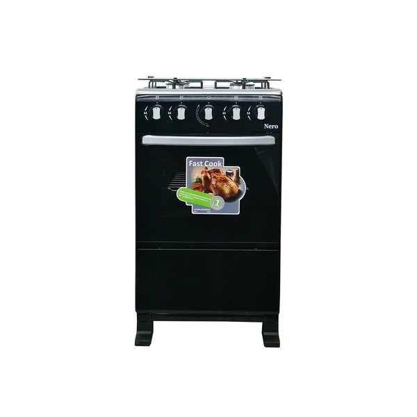Cocina a gas 20" 4h c/horno negro Nero - 1-6.png