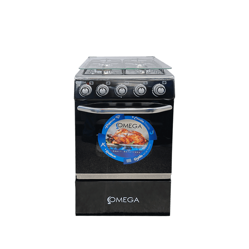 Cocina a gas 4 hornillas Omega