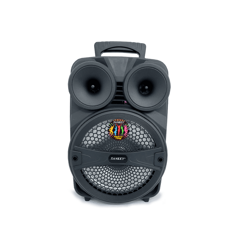 Bocina Sankey 8" Radio Recargable Karaoke