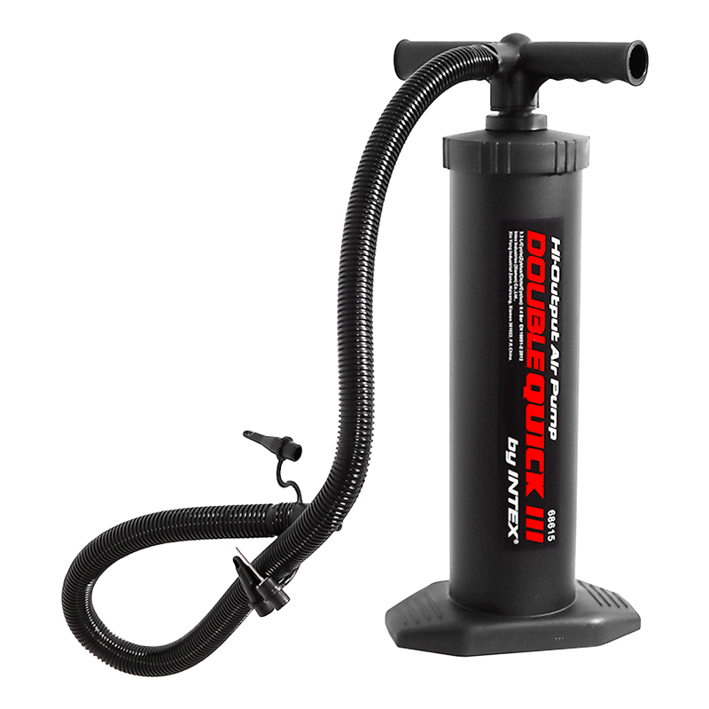Bomba de inflar manual Intex Double Quick