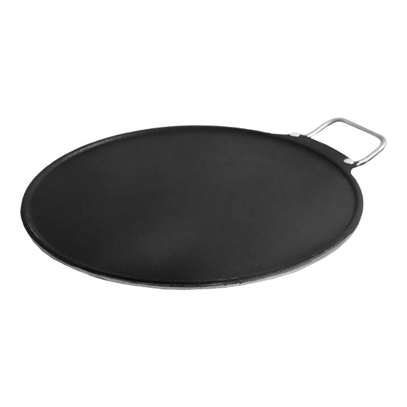 Budare 30 cm Teflon c/asa de acero