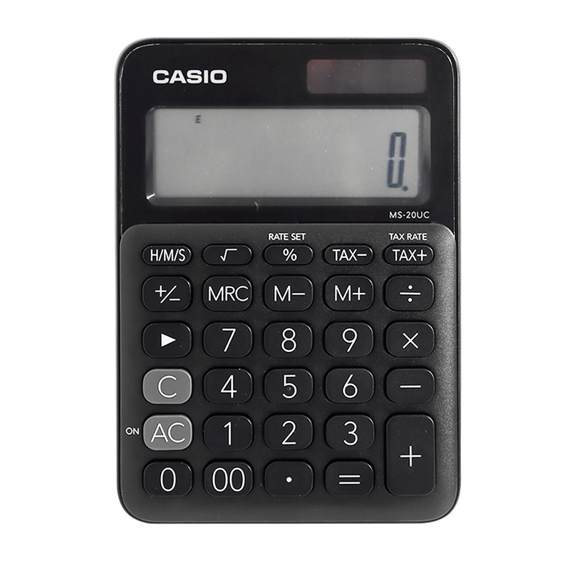 Calculadora Casio MS20UC-BK