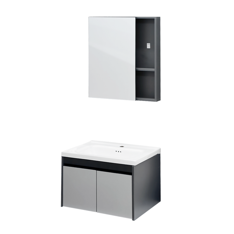 Mueble de baño (espejo y lavamanos)
