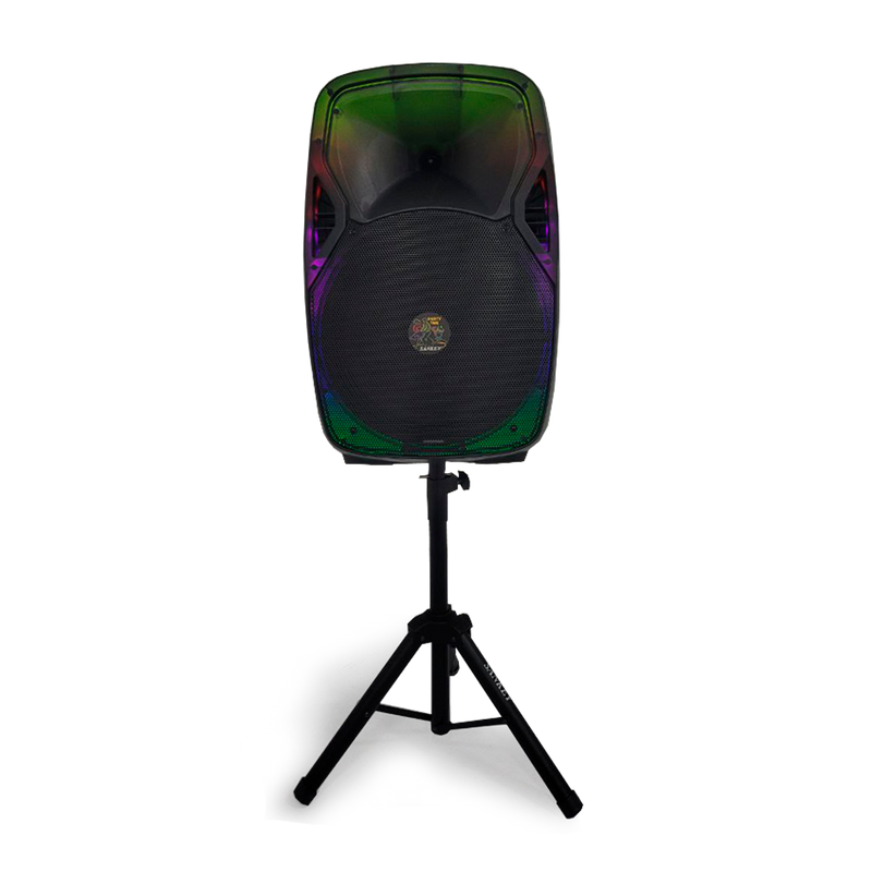 Bocina Sankey BT/USB/FM/LED Karaoke