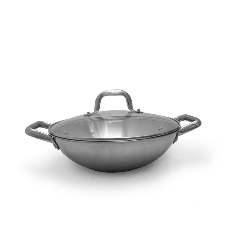 Sarten Wok 28cm 28gl Epicure Acero