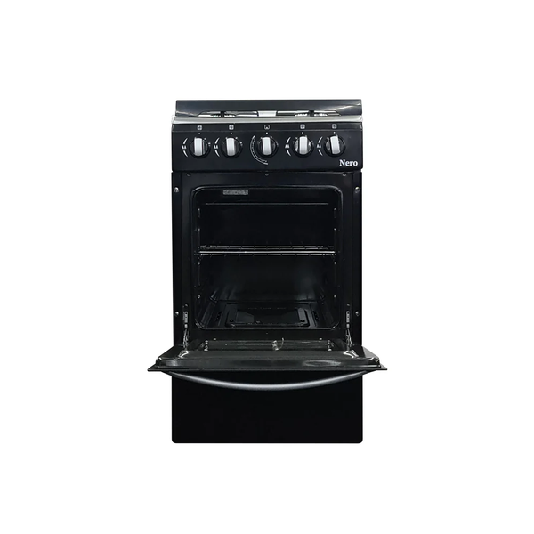Cocina a gas 20" 4h c/horno negro Nero - 2-4.png