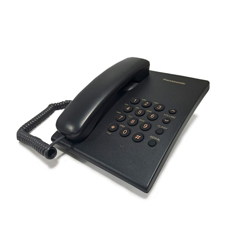 Teléfono Panasonic negro