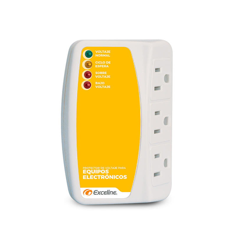 Protector De Voltaje Equipos Electronicos Exceline
