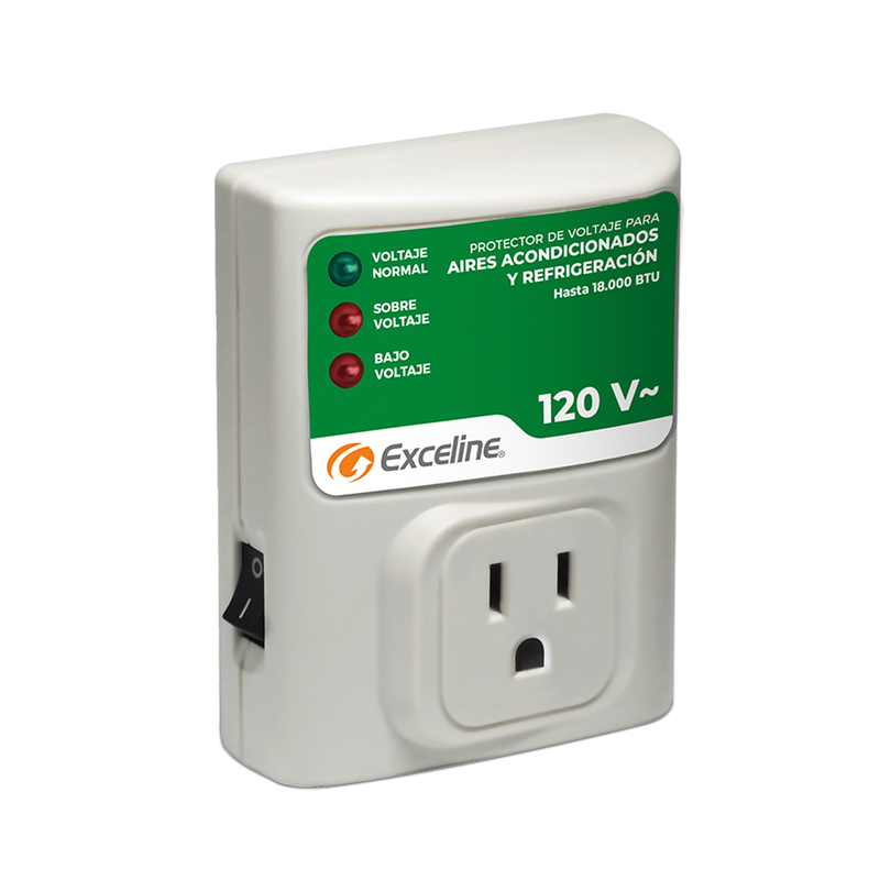 Protector De Voltaje 120v Exceline Aire Acondicionado