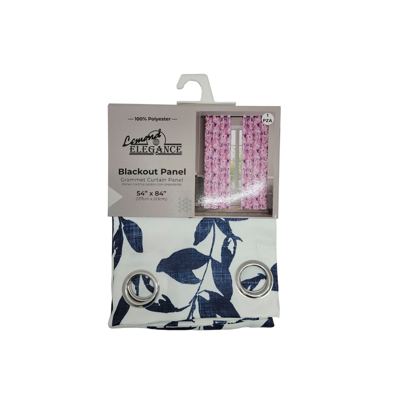 Cortina de Sala Lemond Blackout 1PZ (Estampada)