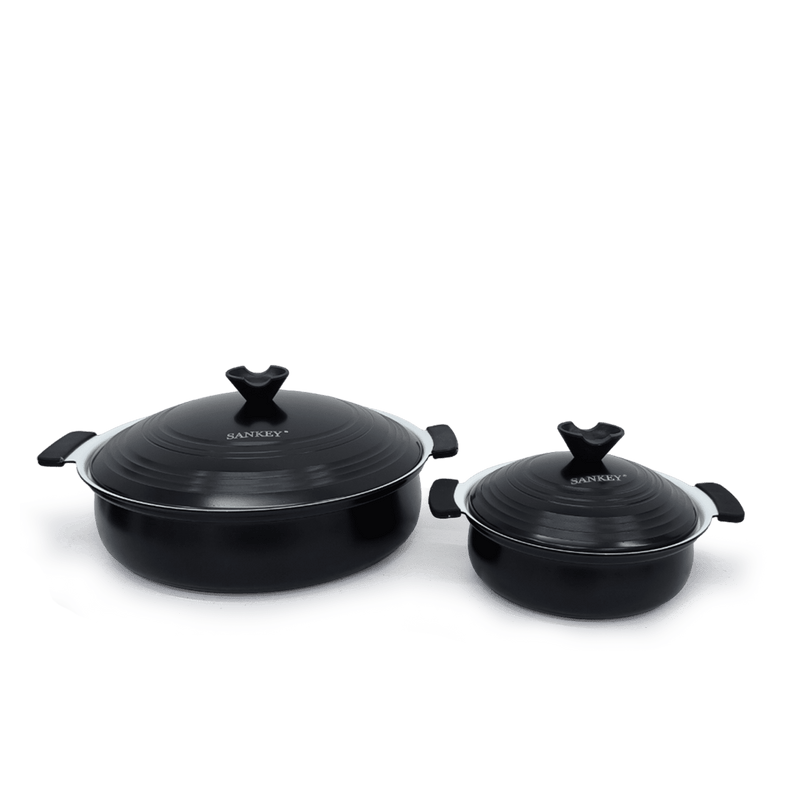 Ollas 4pz SANKEY Aluminio Revest/Ceramica