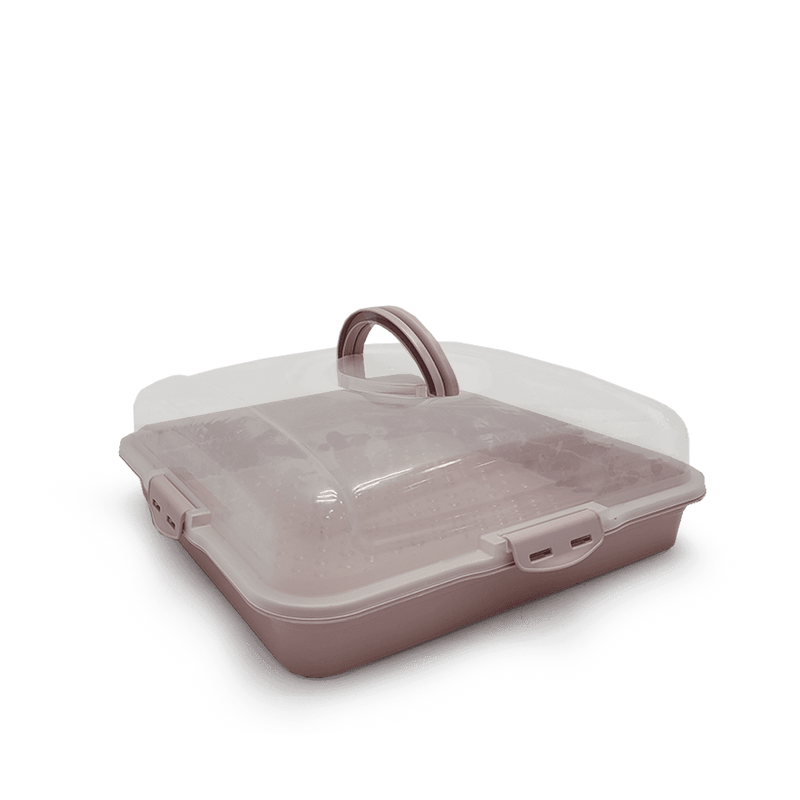 Porta Dulce Violet Plástico