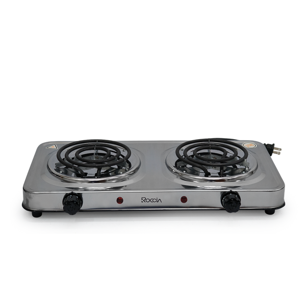 Cocina 2H ROCCIA Eléctrica Cromada HD06S 22 Caracol - 9-2.png