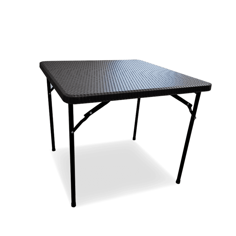 Mesa plegable Cuadrada Rattan