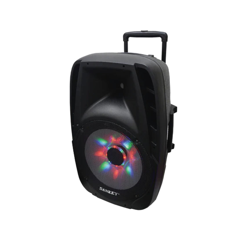 Sankey Equipo de Sonido | 180W | Karaoke | Luces LED | Bluetooth | Amplificador