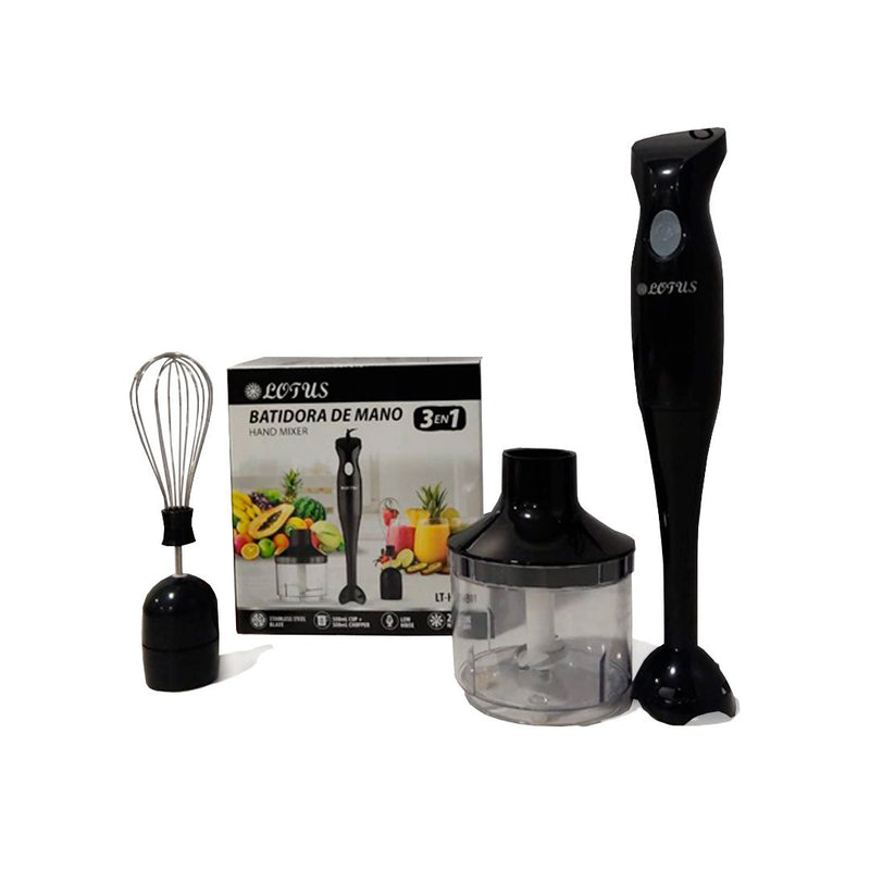 Batidora de mano Lotus 3 en 1