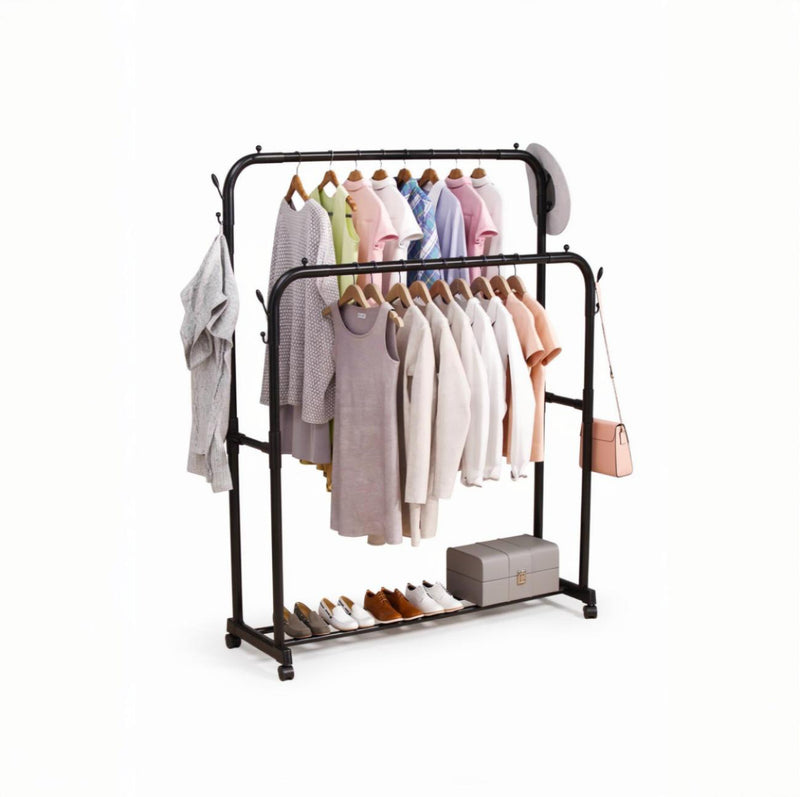 Organizador de ropa doble multifuncional
