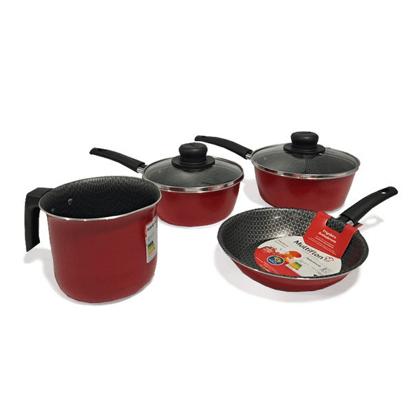 Juego de ollas 4 Piezas Multiflon (negra y roja) - olla-multiflon-roja-4.png