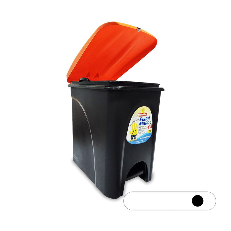 Papelera Pedal Matic Practiline 25LTS