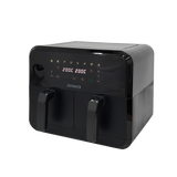 Freidora AIWA de Aire FT8001 4+4Lt Doble Canasta
