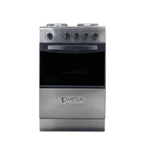 Cocina a gas 4H Omega acero inoxidable