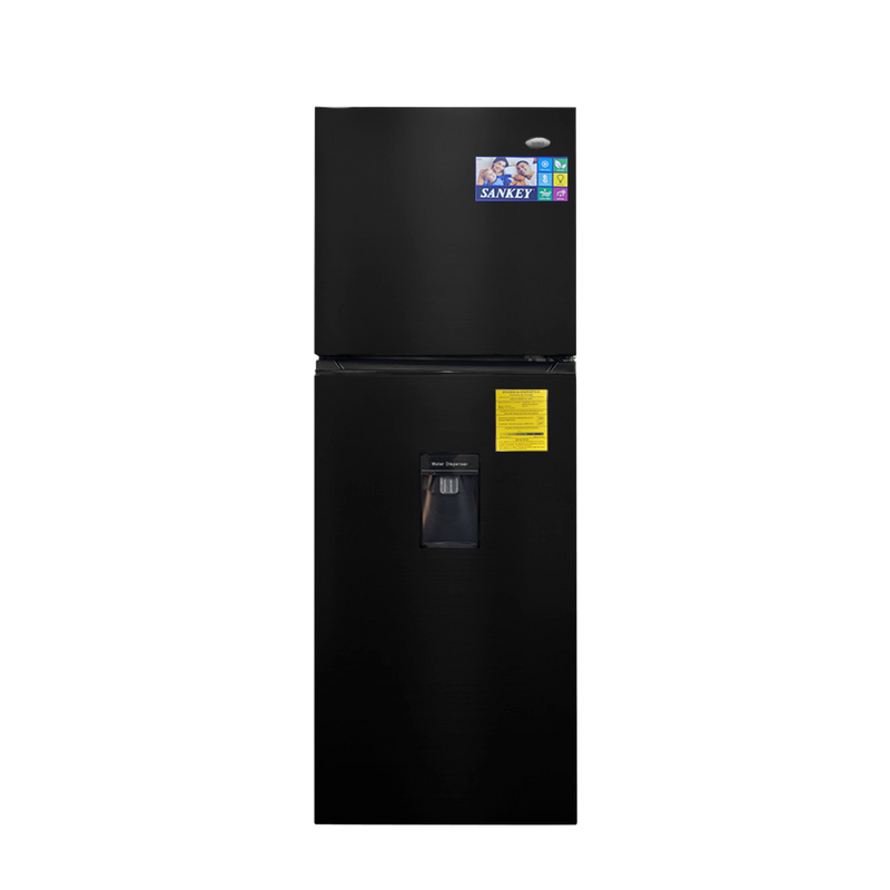 Nevera 2P C/Dispensador Saneky 248LT Negra
