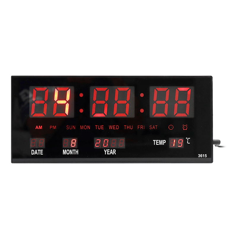 Reloj digital con alarma