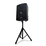 Bocina Sankey Karaoke C/Soporte BT/USB/FM/LED
