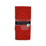 Tapete Escurridor Con Paño Cocina 3pz Scarlett Classics