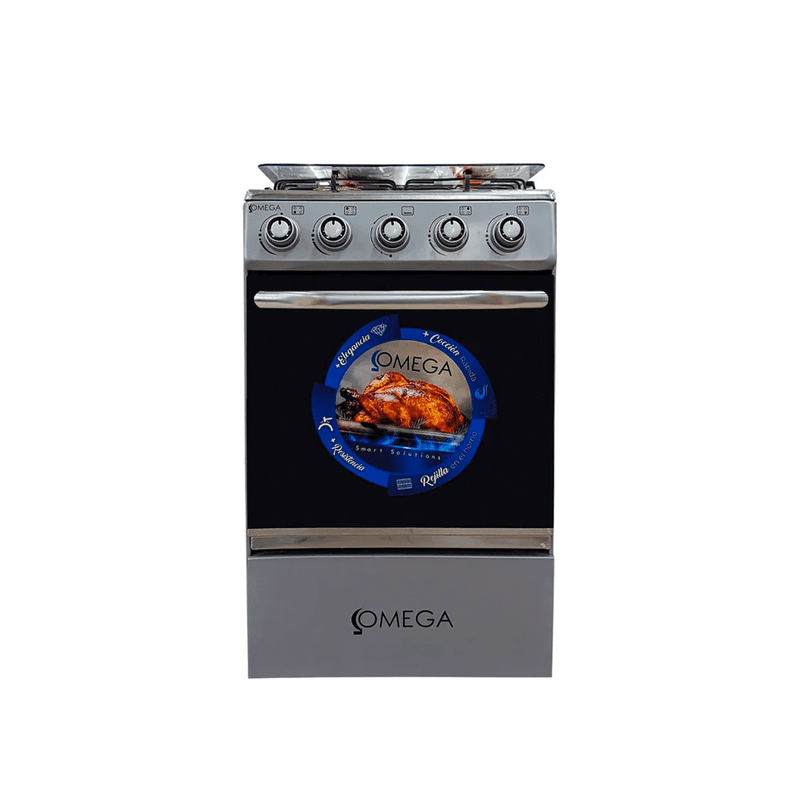 Cocina a gas 4 hornillas Omega