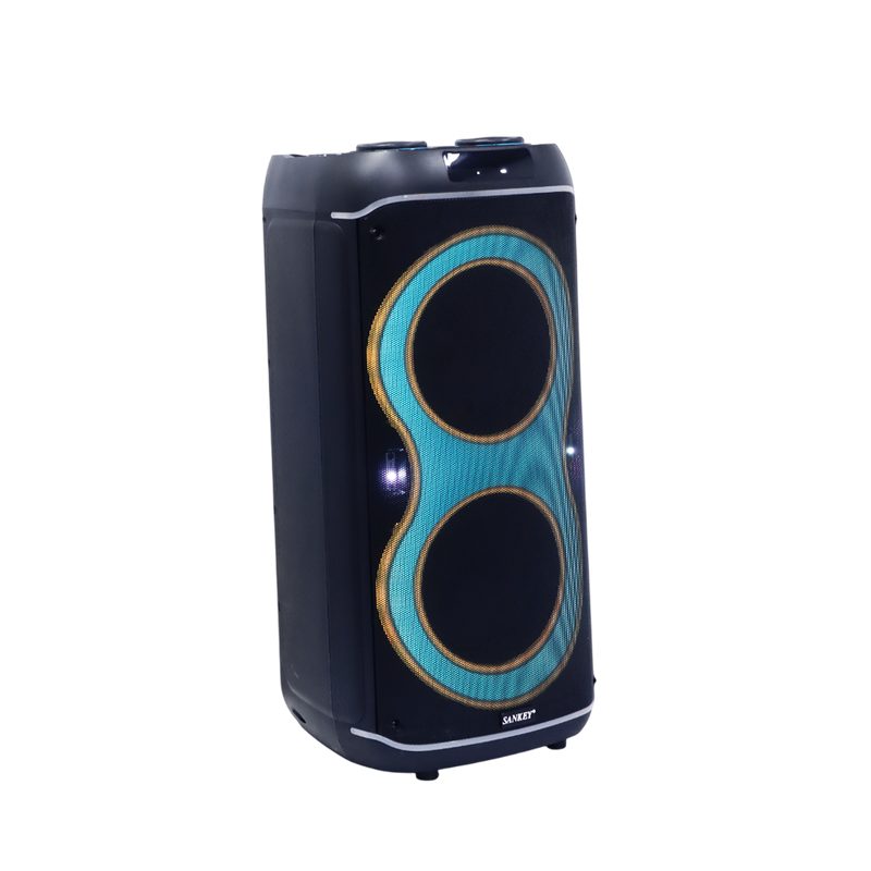 Bocina 8"x2 Sankey portatil