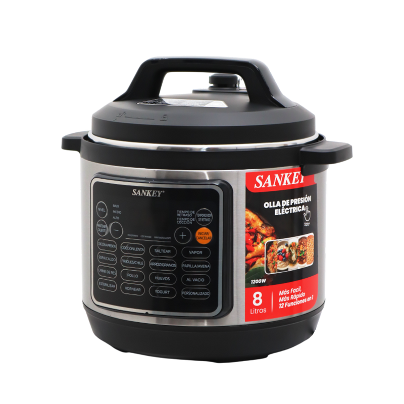 Olla de Presión Eléctrica 8Lts Sankey