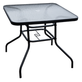 Mesa de metal Cuadrada
