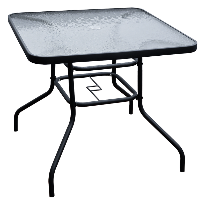 Mesa de metal Cuadrada