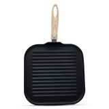Sarten Plancha 28 cm Acanalada BERGMANN