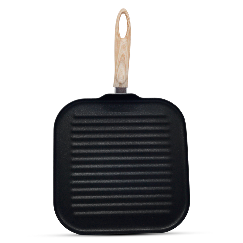 Sarten Plancha 28 cm Acanalada BERGMANN