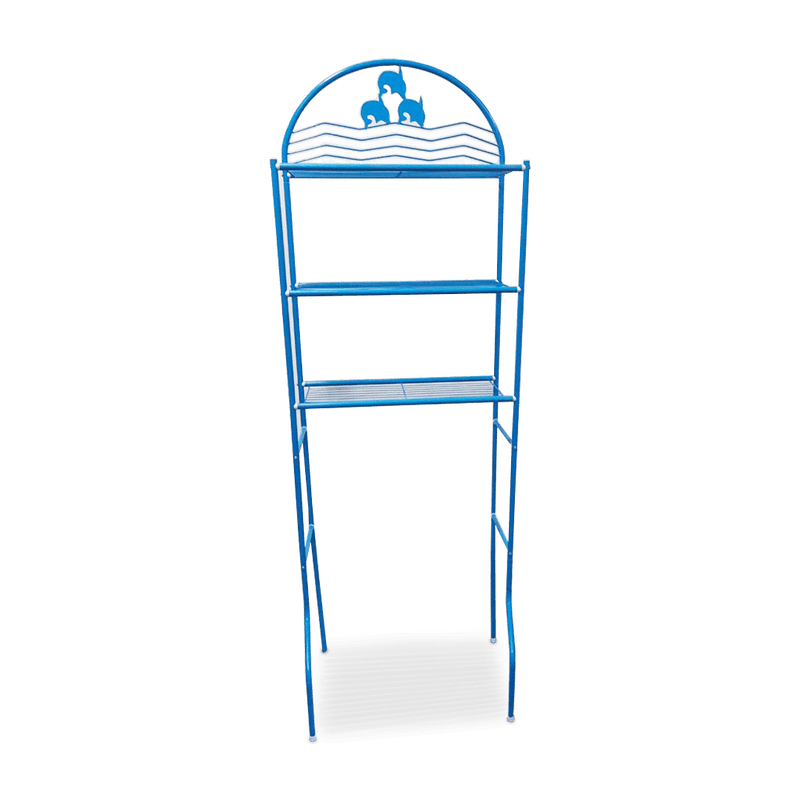 Organizador de baño azul