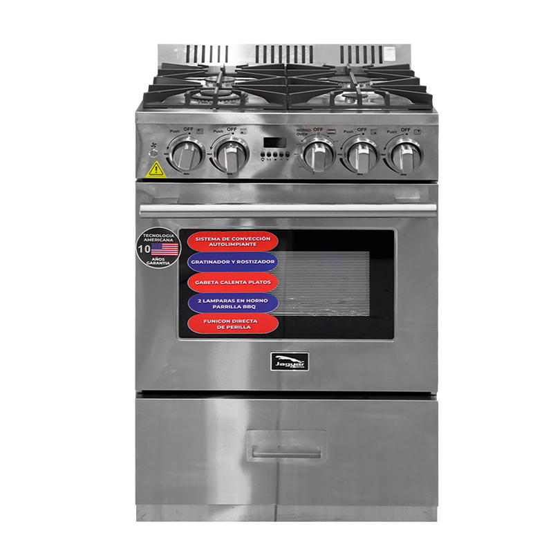 Cocina 24" 4H Jaguar Ferretti